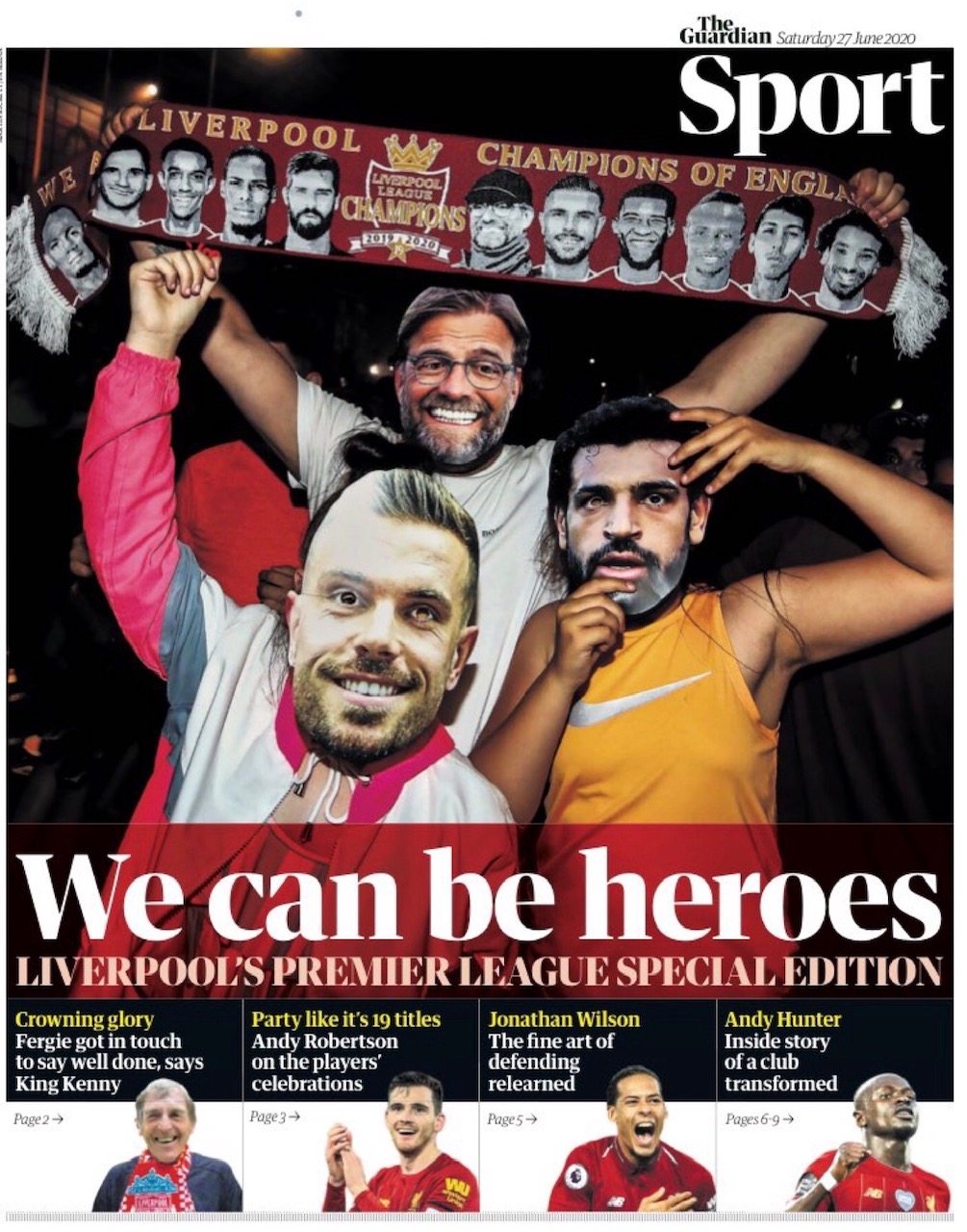 The Guardian Backpage (27.06.2020)